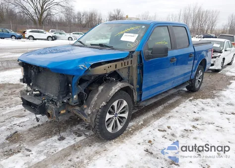 2019 Ford F-150 Xl from USA, damaged, VIN 1FTEW1EP1KFD03384